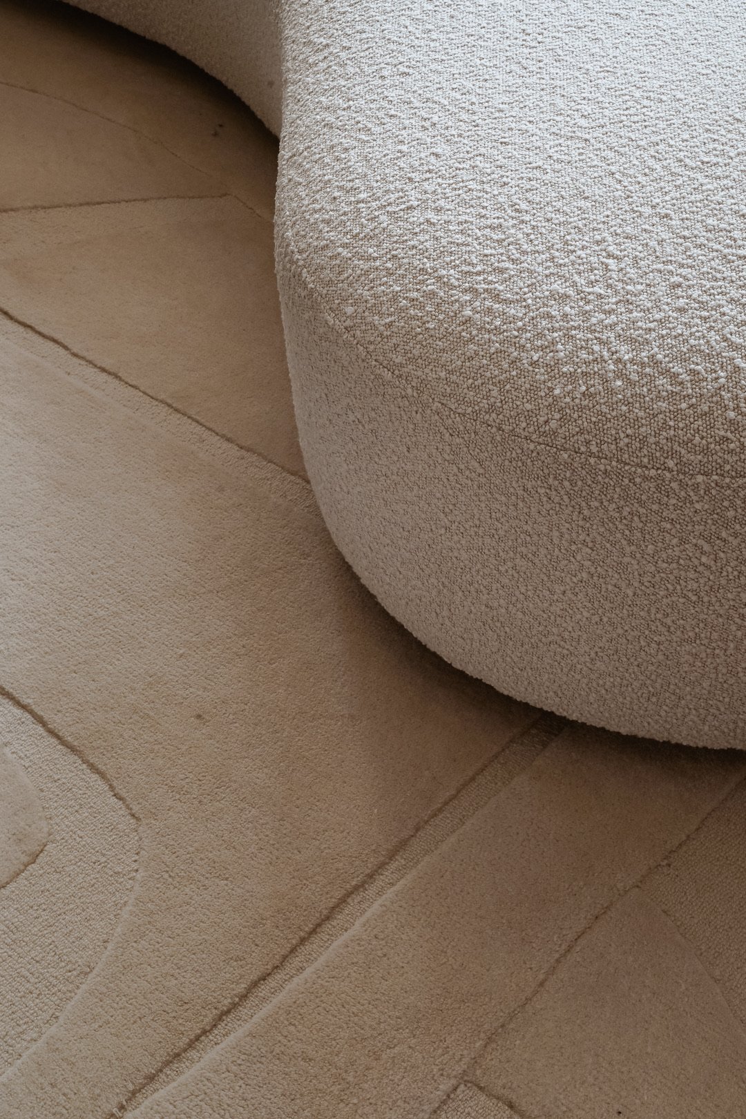 Kitchen brass fittings detail — Paris 7th